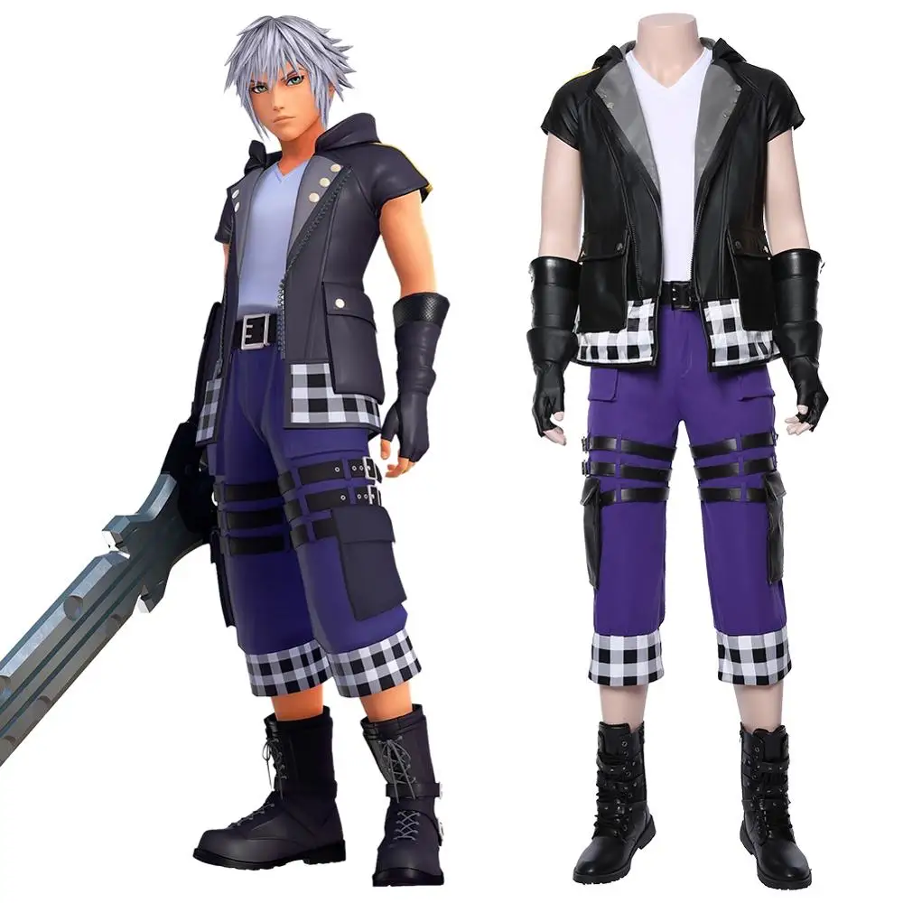 Костюм для косплея Game Kingdom Hearts III Riku полный костюм взрослых мужчин и женщин
