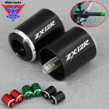 Для KAWASAKI NINJA ZX12 R ZX12R ZX-12R 2000-2005 2004 Мотоцикл с ЧПУ аксессуары ручки бар заканчивается Кепки крышкой слайдер