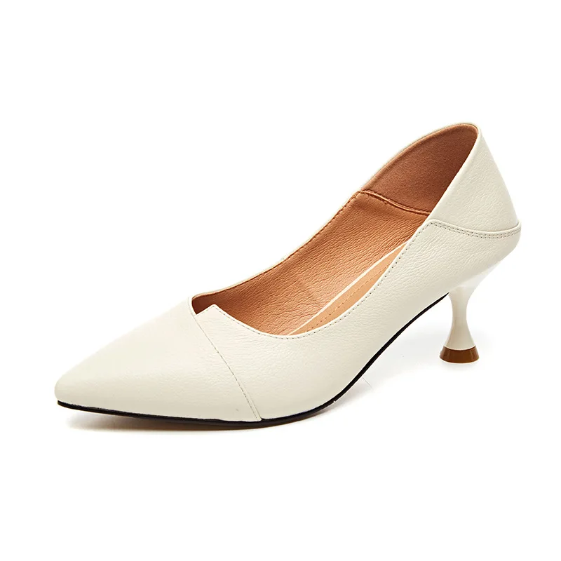 60mm clean cut calf leather heeled shoes, new arrival 60mm clean cut calf leather heeled shoes, new arrival