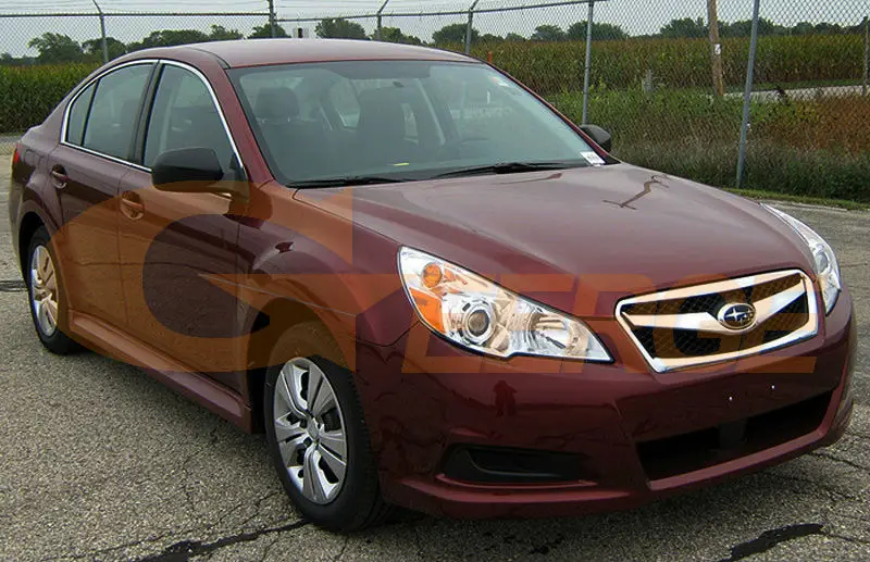 ccfl angel eyes Subaru Legacy Outback 2010 2011 2012 2013 2014 Headlight(3)