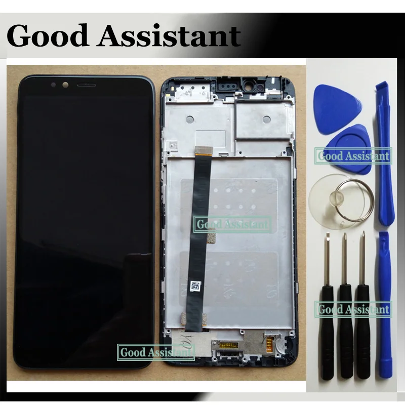 

Original Black 5.7 inch For Lenovo S5 K520 Full LCD DIsplay Touch Screen Digitizer Assembly Replacement With Frame Free Tools