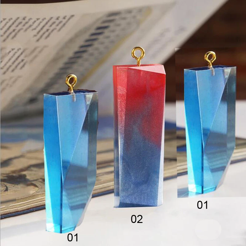 

Liquid Silicone DIY Necklace Jewelry Mold Pendants Crystal Scale Jewelry Resin Molds for Jewelry Making Tool