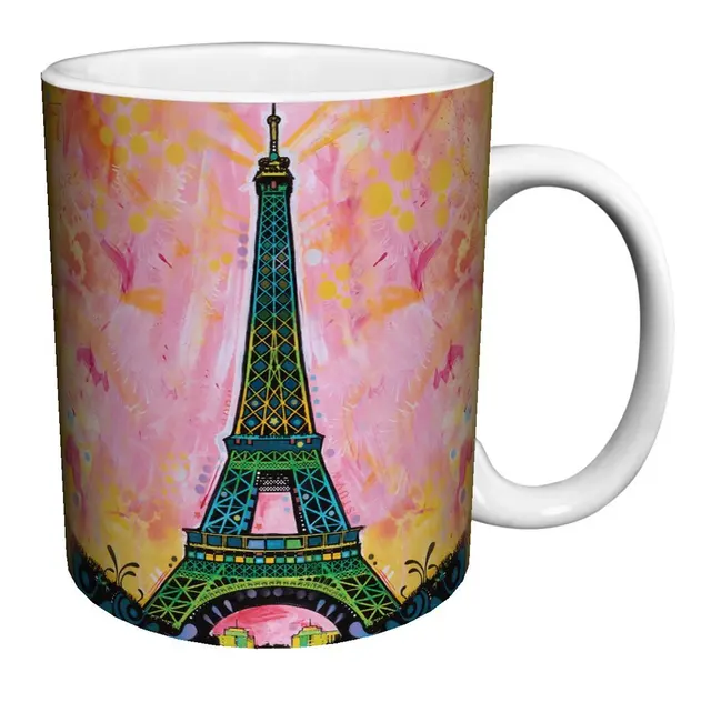 Paris Eiffel Tower Coffee Mugs Travel Make Your Own Cups Ceramic Paris Eiffel Tower Coffee Mugs Travel Make Your Own Cups Ceramic White Mug Home Decal Porcelain