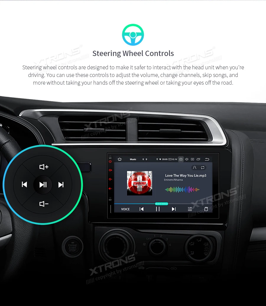 XTRONS 7 ''PX6 Android 9,0 Универсальный 2 Din Автомобильный мультимедийный радио аудио стерео плеер gps навигация Bluetooth 5,0 HDMI USB без DVD