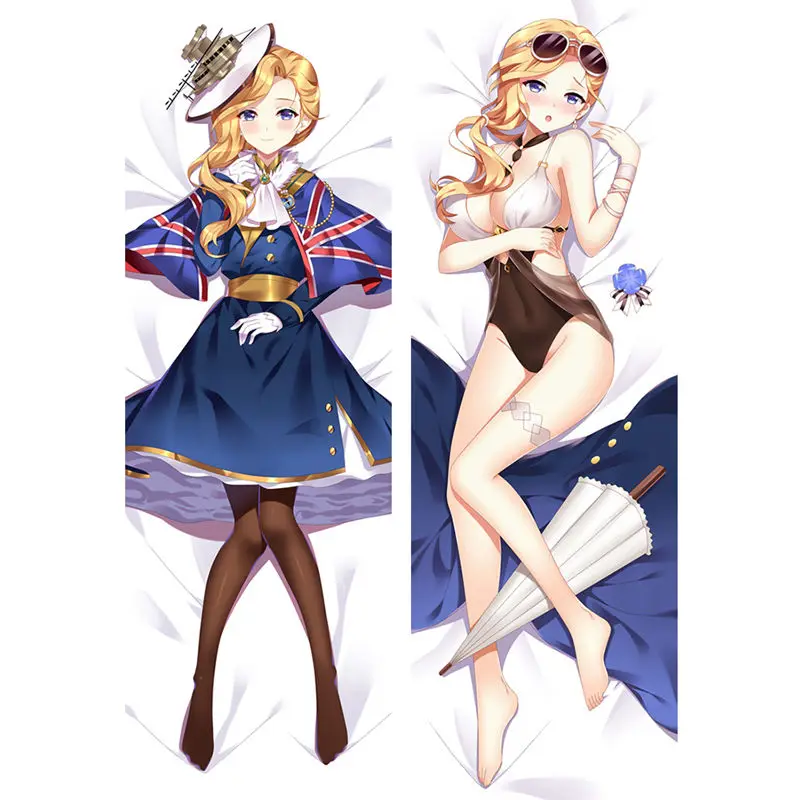 Аниме игры Azur Lane наволочки Azur Lane Dakimakura Чехол сексуальные девушки 3D двухсторонняя постельные принадлежности обниматься тела Чехол AL04A - Цвет: Polyester