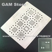 Для MTK cpu IC BGA трафарет SDM845/710/660/MT6771V/6757 V/6739 V/6763 V булавки для чипа, Оловянная растительная сеть, шаблон для нагрева припоя