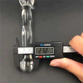 Magic wand crystal glass Anal butt plug penis Sex toy Adult products for women men female male masturbation 5