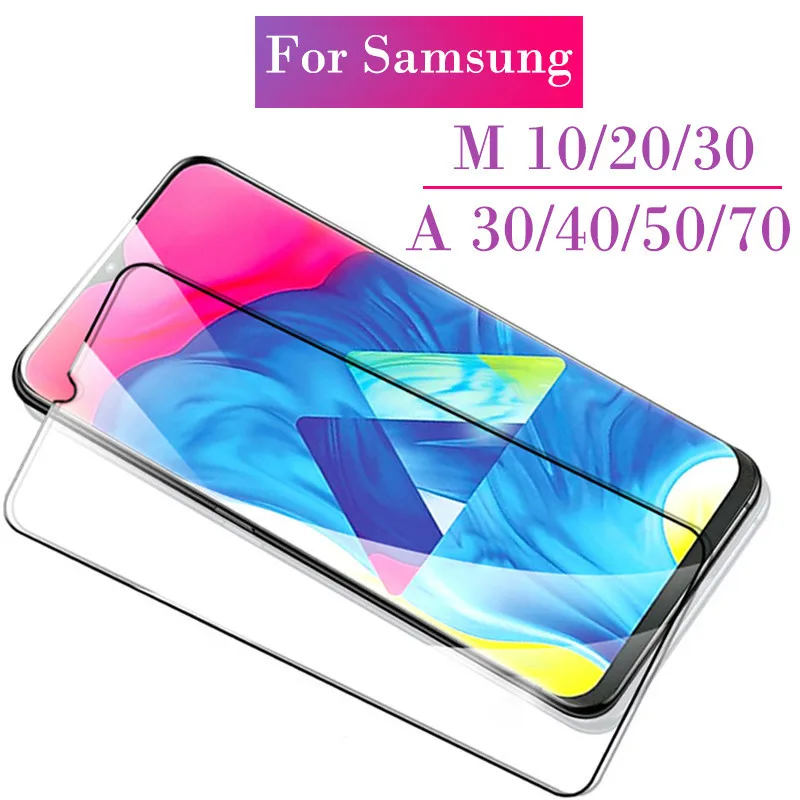

Protective Glass On The For Samsung M20 Galaxy A30 Glass A40 A50 A70 M10 M30 Samsong M 10 20 30 Tempered Glas Screen Tremp Film