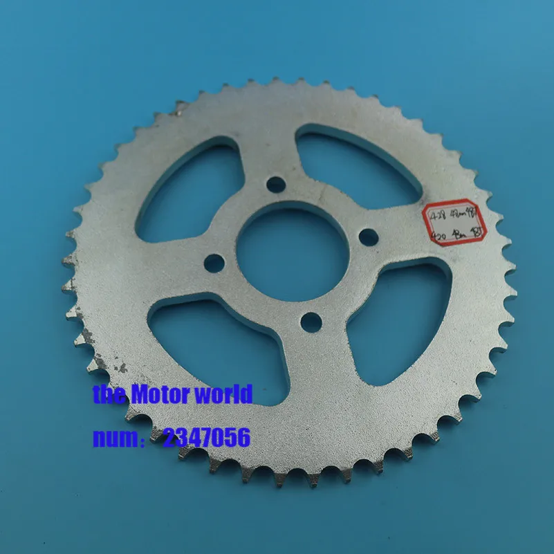 Aluminum Motorcycle scooter drive gear 420 48T 48MM tooth sprockets for ATV Go-kart