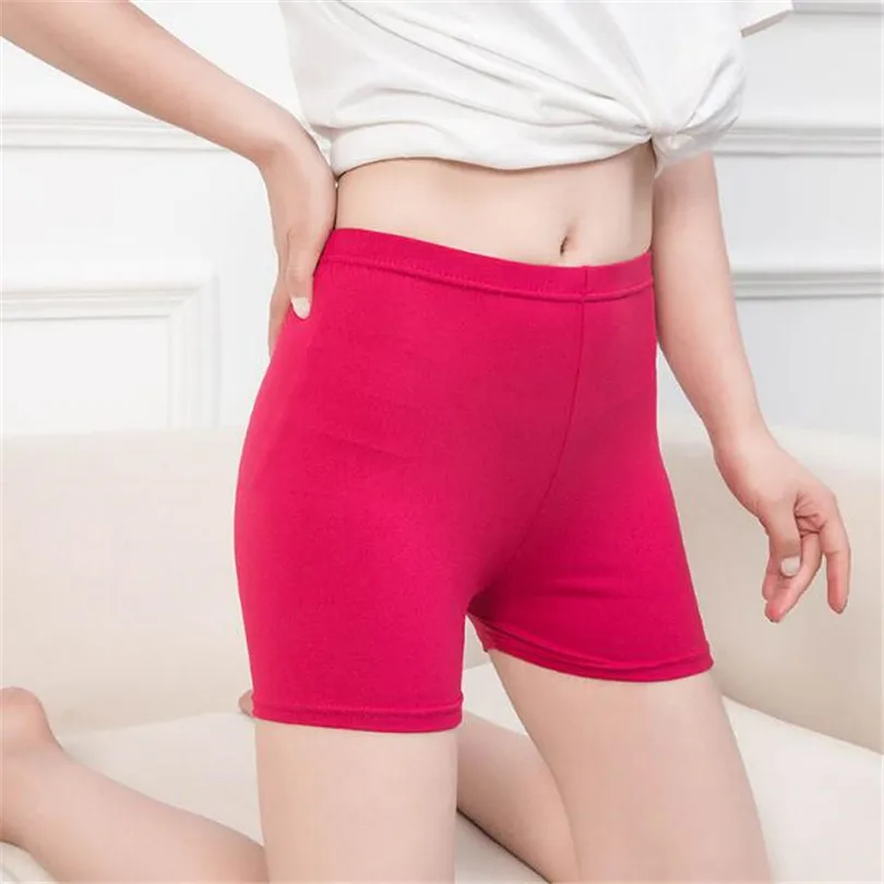VISNXGI Women Shorts Summer Sports Ladies Breathable Elastic Waist Short Candy Colors Casual Fitness Workout Skinny 2021 Short