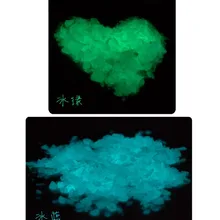 100 г/лот зеленый/синий цвет ночьное освещение Феи крошечный рок пыль светящийся песок для galss Вейл бутылка