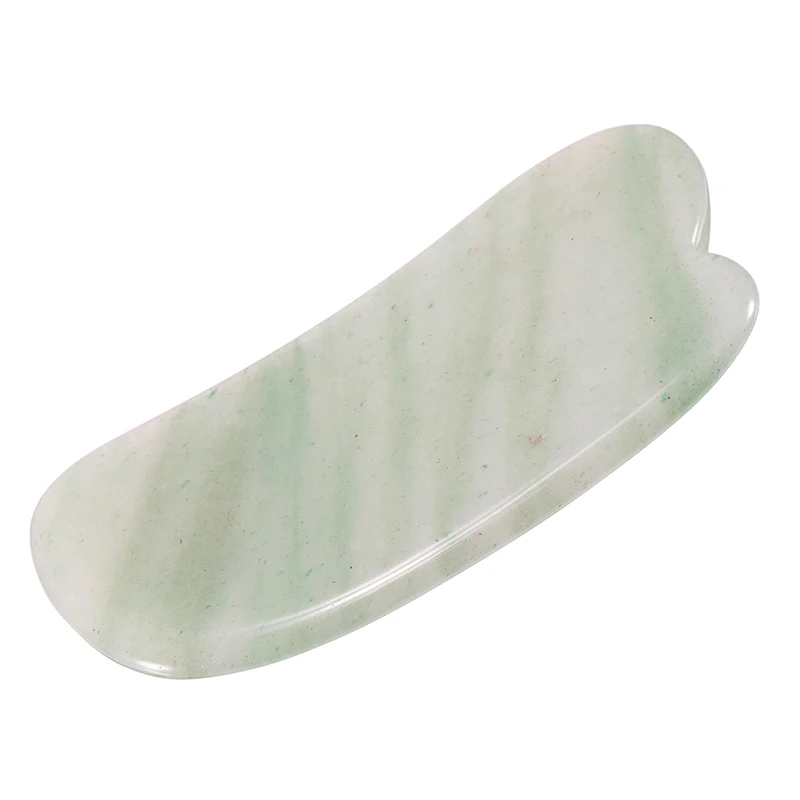 Натуральный Gua Sha доска камень зеленый нефрит Guasha лечение Иглоукалывание Массаж Инструмент тело лицо Ноги расслабляющий для красоты Здоровье Инструмент