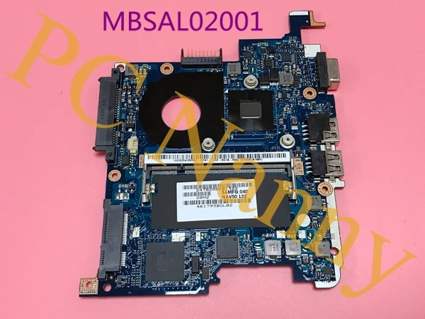 

MBSAL02001 NAV50 LA-5651P For Acer Aspire One 532H Notebook Motherboard Intel Atom N450 CPU DDR2