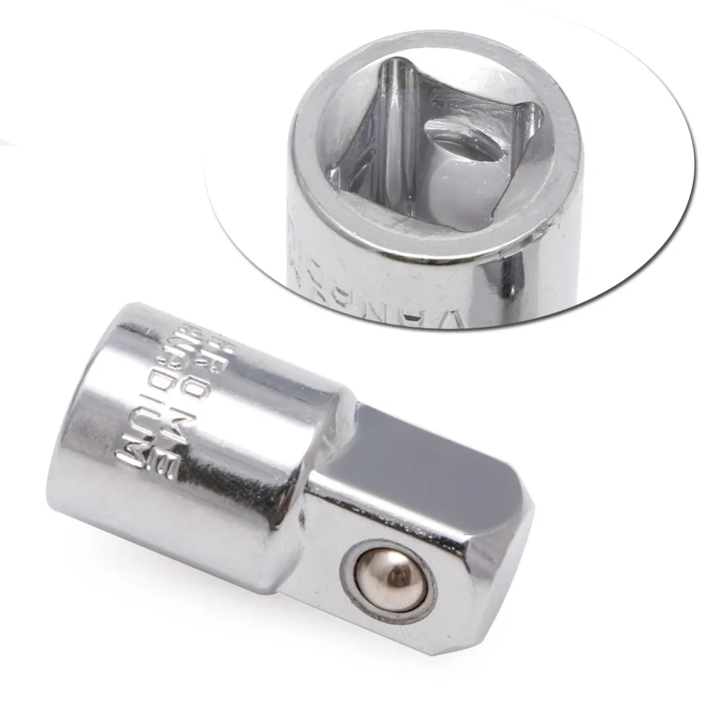 Ball Lock Ratchet Socket Adapter Reducer Converter Tool 1/4" 3/8" 1/2" Kits DI 