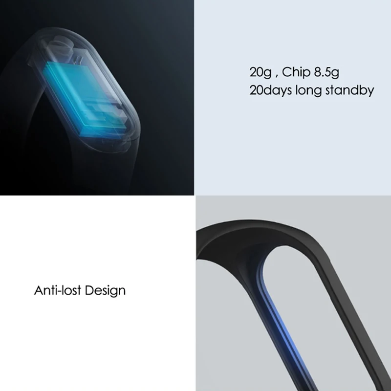 Xiaomi Mi Band 3 глобальная версия Смарт часы браслет OLED сенсорный экран монитор сна