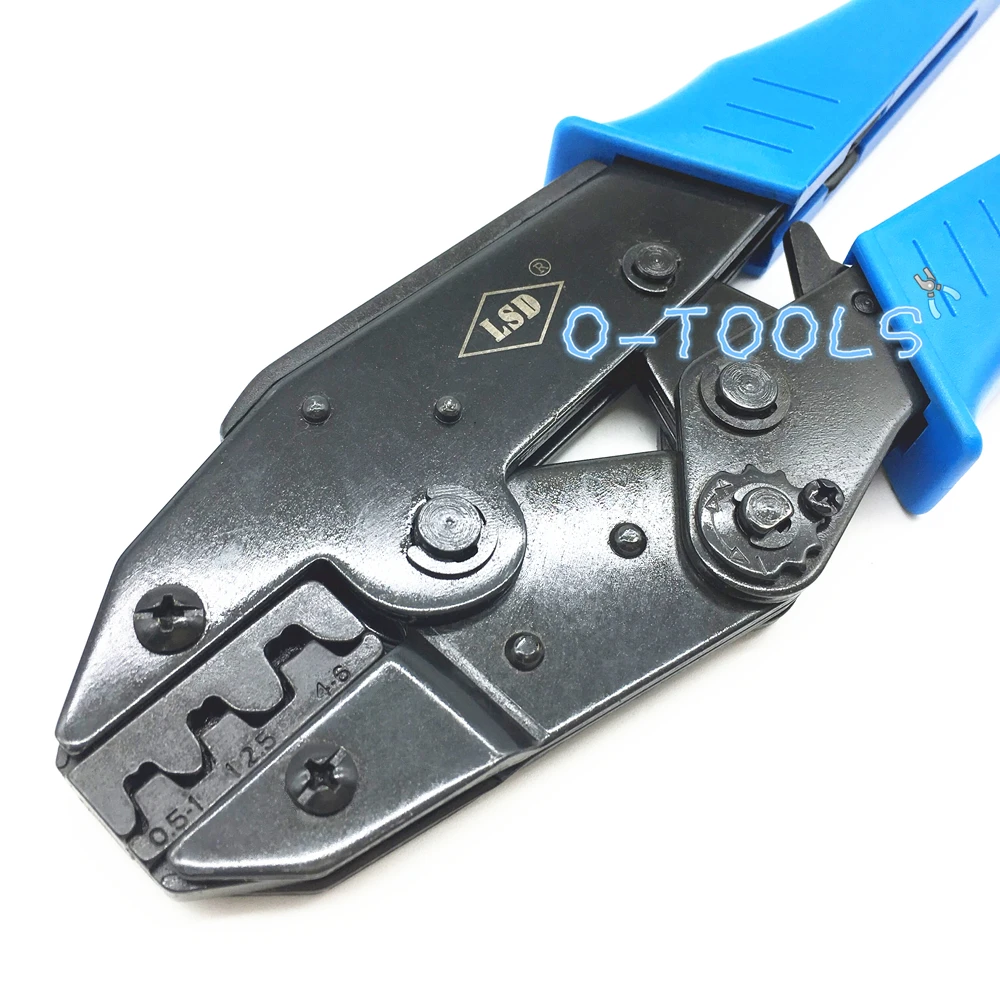 LS-03B manual crimping tools for non-insulated open plug-type connector 0.5-6mm2 17-12AWG crimper pliers 2
