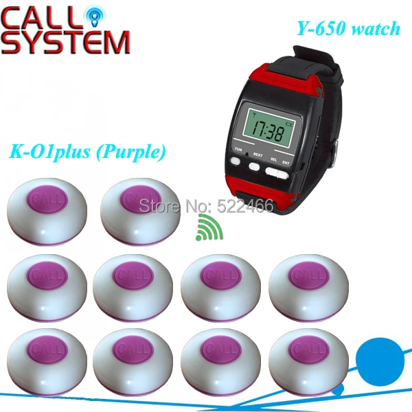 Y-650 O1plus 1 10 Restaurant Waiter Caller System.jpg