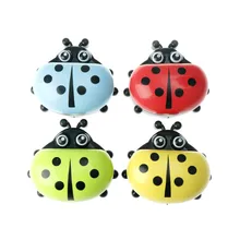 Лидер продаж красочные божья коровка мыльницей милый мультфильм путешествия мыльница Организатор Дети Ванная комната мыльница с Корвер мыло случае