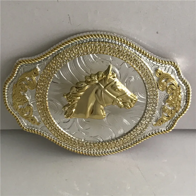 Розничная продажа новый стиль высокое качество золотая голова лошади ковбойский