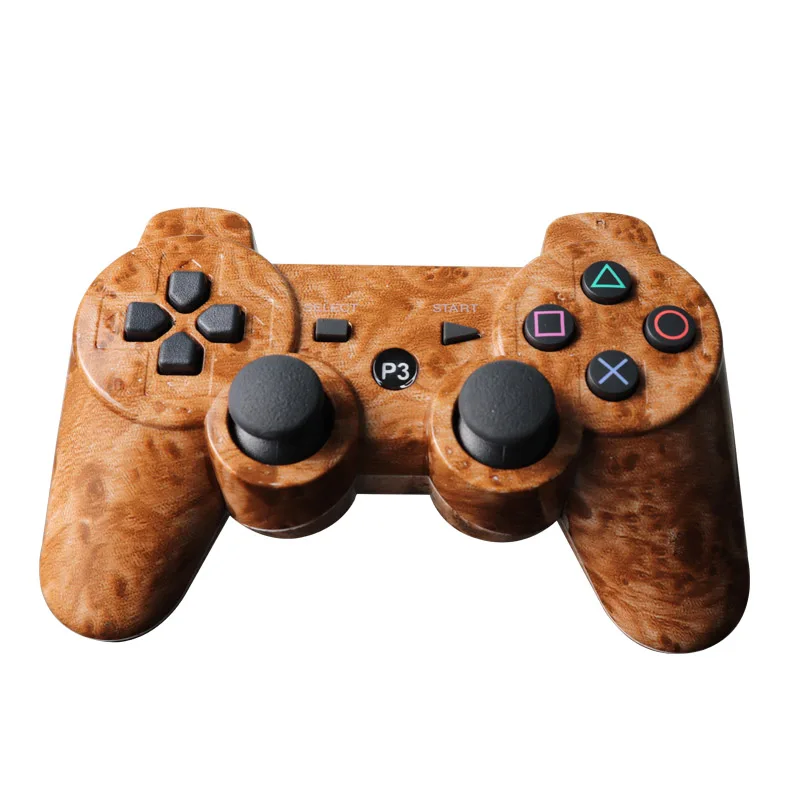 Best Price Cheap ujY7s Mutil colored wireless bluetooth gamepad for ps3 Pro controller Gamepad Dualshock Joystick for Plastation3 Consoles