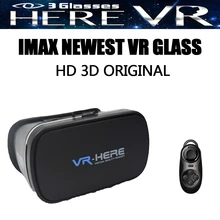 Original VR BOX 2016 Newest Google Cardboard II 2.0 Strong Cooling Effect Healthy Blue Ray IMAX 3D Glasses+Bluetooth Gamepad
