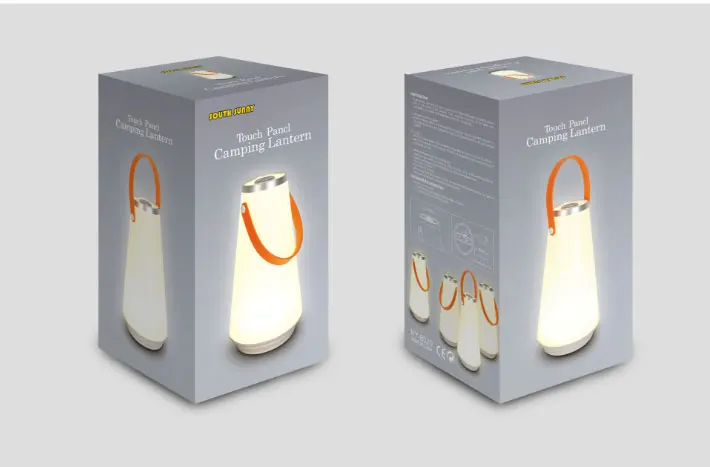 Портативный фонарь с сенсорным выключателем, подвесной светильник для палатки, Перезаряжаемый USB ночник, светильник для спальни, гостиной, кемпинга