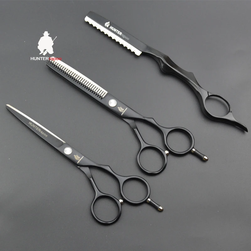 Free Shipping HUNTERrapoo Purple titanium 5.5 inch high quality hairdressing shears hair salon product hot sale hair scissors Free Shipping HUNTERrapoo Purple titanium 5.5 inch high quality hairdressing shears hair salon product hot sale hair scissors