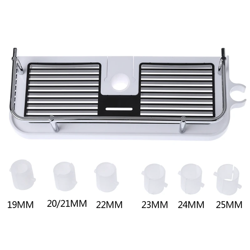 

Bathroom Shelf Shower Storage Rack Holder Shampoo Bath Towel Tray Home Holder LS'D Tool