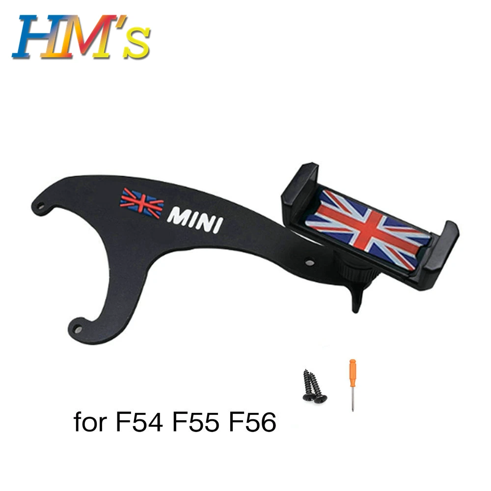 Для MINI R55 R56 R57 R60 R61 F54 F55 F56 F60 Countryman Clubman держатель телефона Автомобильный кронштейн для MINI Cooper аксессуары - Цвет: F54 F55 F56 F60 Red