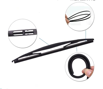 

FUNDUOO For Honda Pilot 2003 - 2008 Acura RDX 2007 - 2013 14" Rubber Rear Window Wipers Windshield Wiper Blades