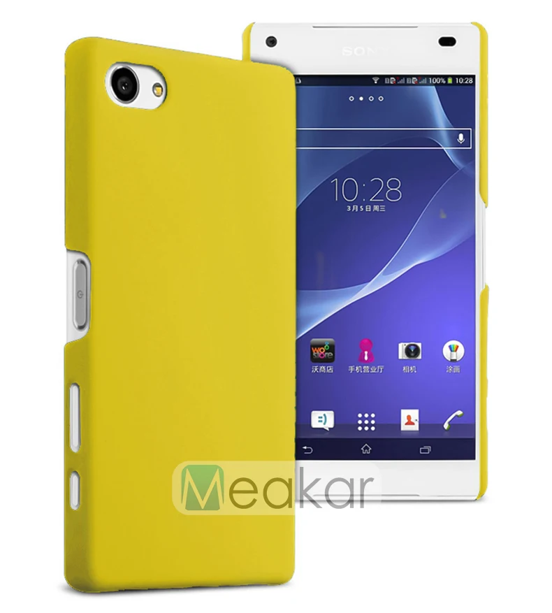 Coque Cover 4.2для sony Xperia Z5 Compact чехол для sony Xperia Z5 Compact Z5Compact Mini E5803 E5823 чехол-лента на заднюю панель