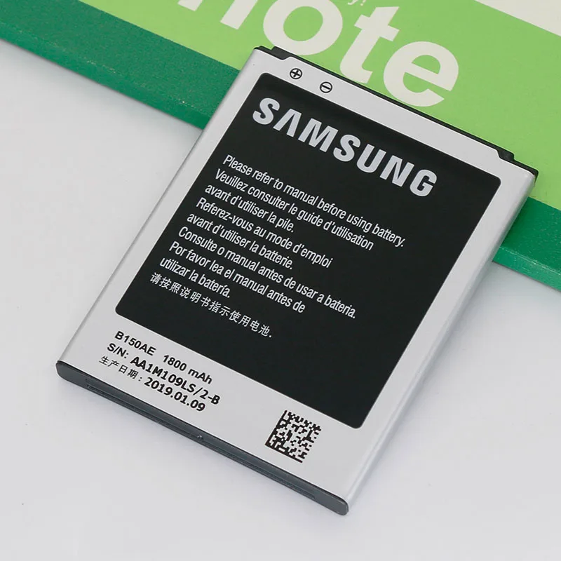 Оригинальный Батарея B150AE B150AC 1800 мА ч для samsung Galaxy Core i8260 i8262 TREND 3 G3502 G3508 G3509 SM G350E