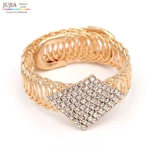 Luxury charm Bracelet Vintage Bracelets & Bangles fashion women statement Crystal Bracelet Jewelry For Women