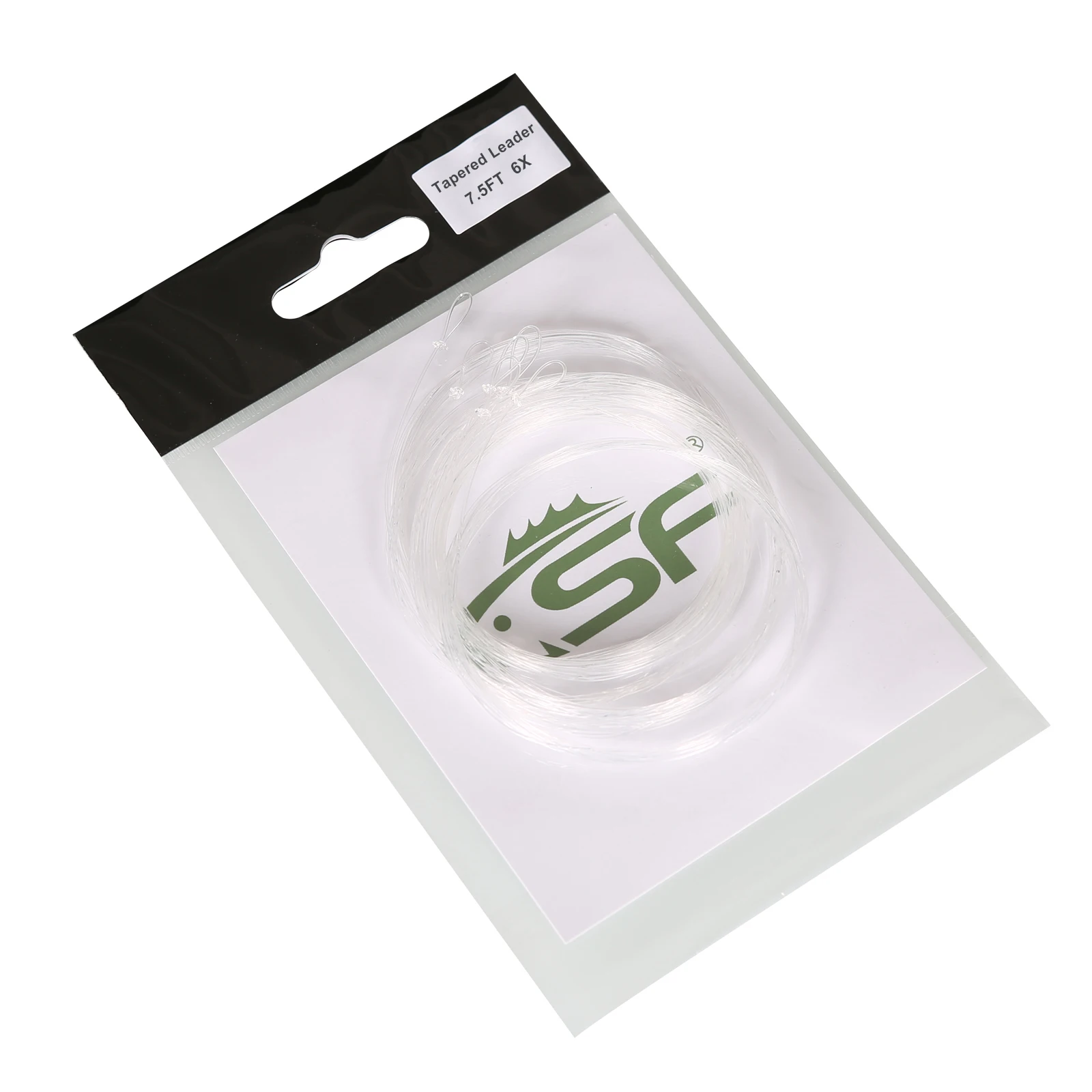 

6 SF 9FT-6X Clear Nylon Fly Fishing Line knotless Leaders Tapered Leader