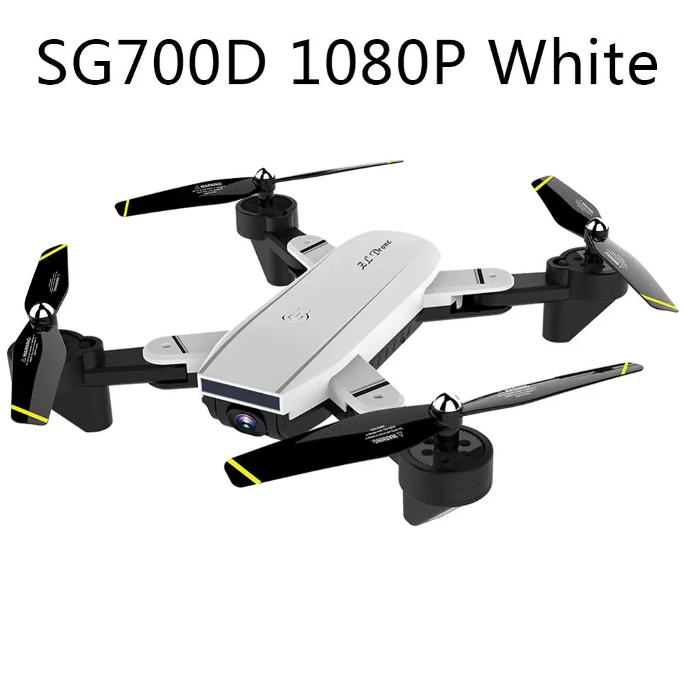 SG700D/SG900S gps Дрон камера 720 P/1080 P Профессиональный FPV Wifi RC дроны авто возврат Дрон RC Квадрокоптер Вертолет VS F11 X5 - Цвет: SG700D 1080P White