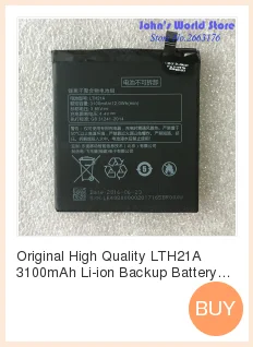 Высококачественный LTH21A 3100mAh литий-ионный аккумулятор для LeEco Letv Le Phone Le MAX MAX2 X820 X821 смартфон