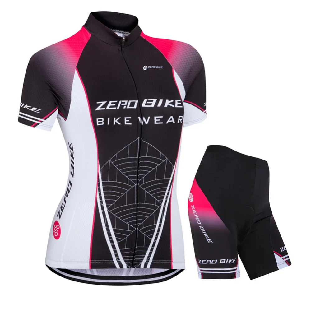 ZEROBIKE عالية الجودة المرأة MTB الدراجة سريعة الجافة جيرسي السراويل 3D مبطن الصيف تيشرت رياضي قمم الدراجات الملابس روبا Ciclismo ZEROBIKE عالية الجودة المرأة MTB الدراجة سريعة الجافة جيرسي السراويل 3D مبطن الصيف تيشرت رياضي قمم الدراجات الملابس روبا Ciclismo