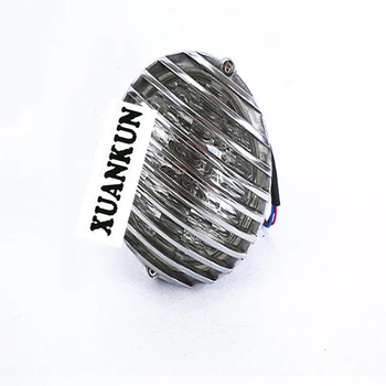 

XUANKUN Motorcycle Parts Modified Headlights Aluminum Alloy Grid Headlamps