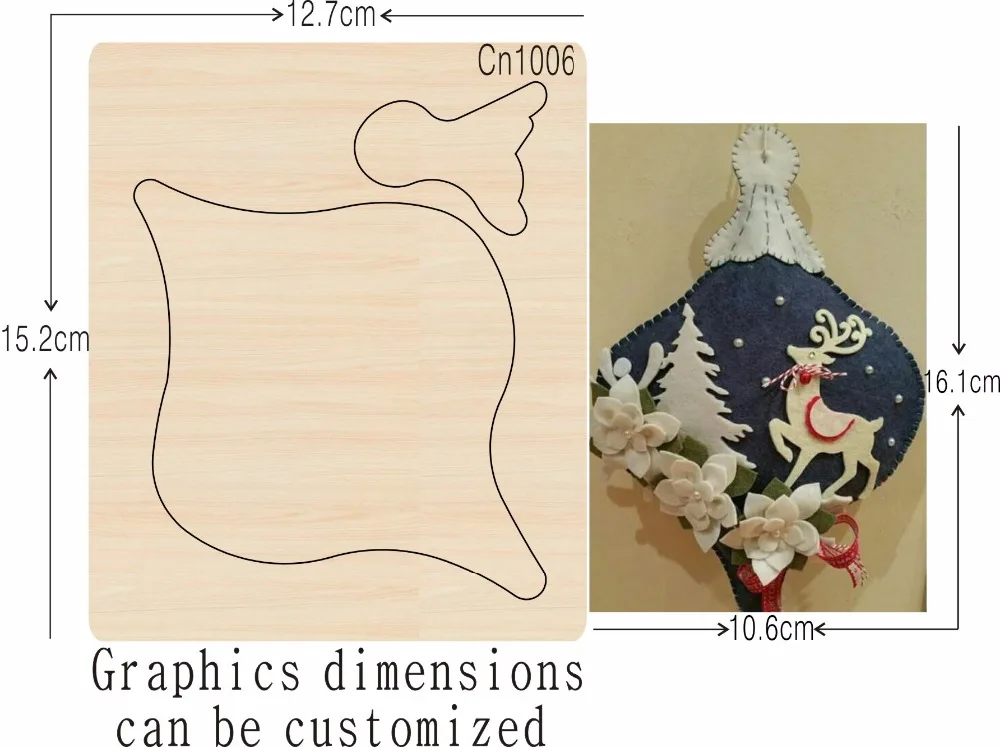 

Hand sewing products new wooden mould cutting dies for scrapbooking Thickness-15.8mm