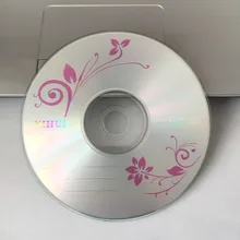 50 дисков класса A 700 MB пустой Yihui печатных розовый цветок CD-R диск