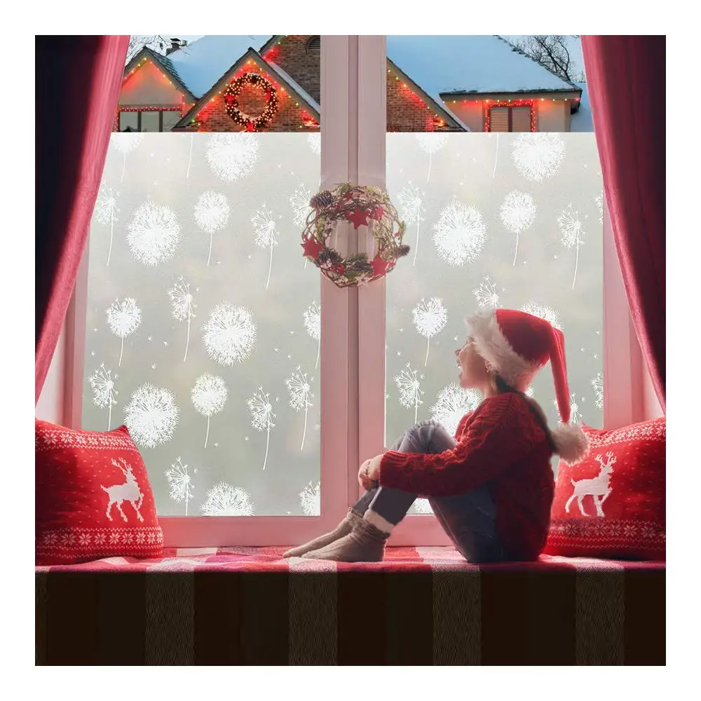

Funlife Privacy Window Film Non-Adhesive Glass Films Static Cling Frosted Window Film Anti Uv Window Sticker decoration film