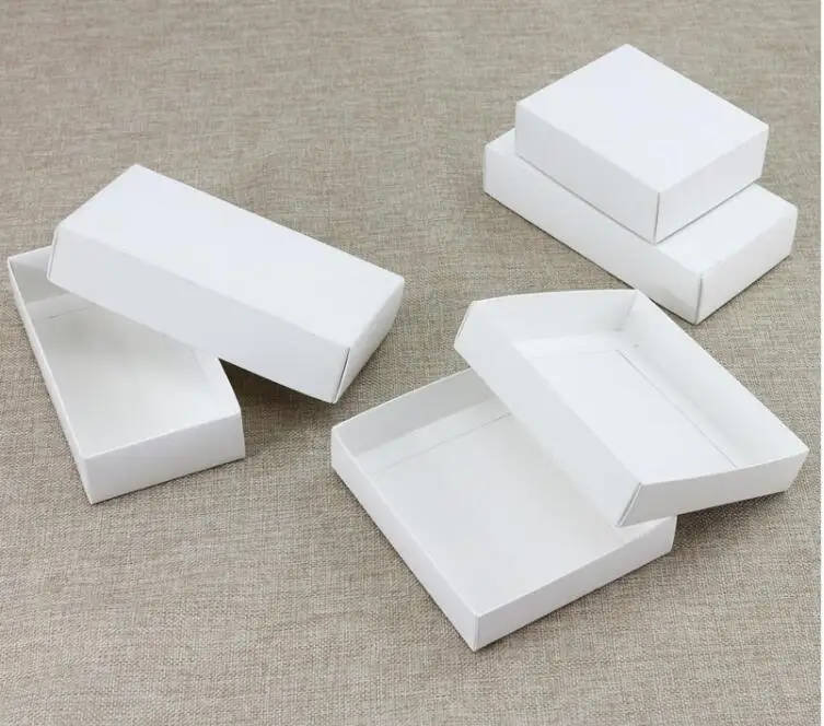 10 шт./лот 10 размеров упаковочная черно-белая крафт-бумага бумажная коробка пустая бумага подарочная упаковочная коробка картонная коробка с крышкой подарочные большие картонные коробки