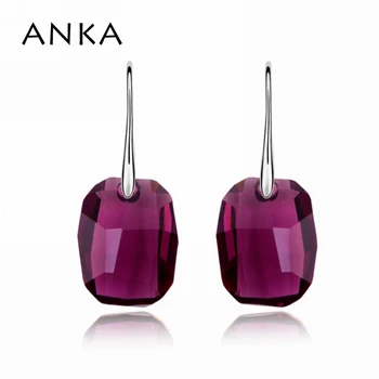 

ANKA sale Direct Selling Women Trendy Brincos Big Crystal luxury earrings brand Main Stone Crystals from Austria #89619