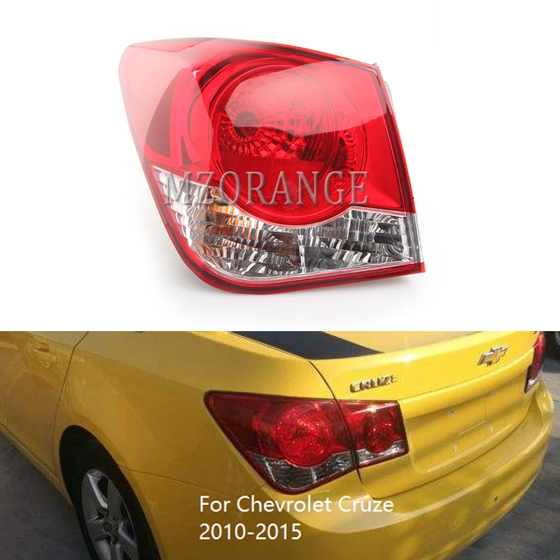 

MIZIAUTO Tail Light Assembly for Chevrolet Cruze 2009-2015 Rear Brake Light Stoplight Reversing Rear Lamp