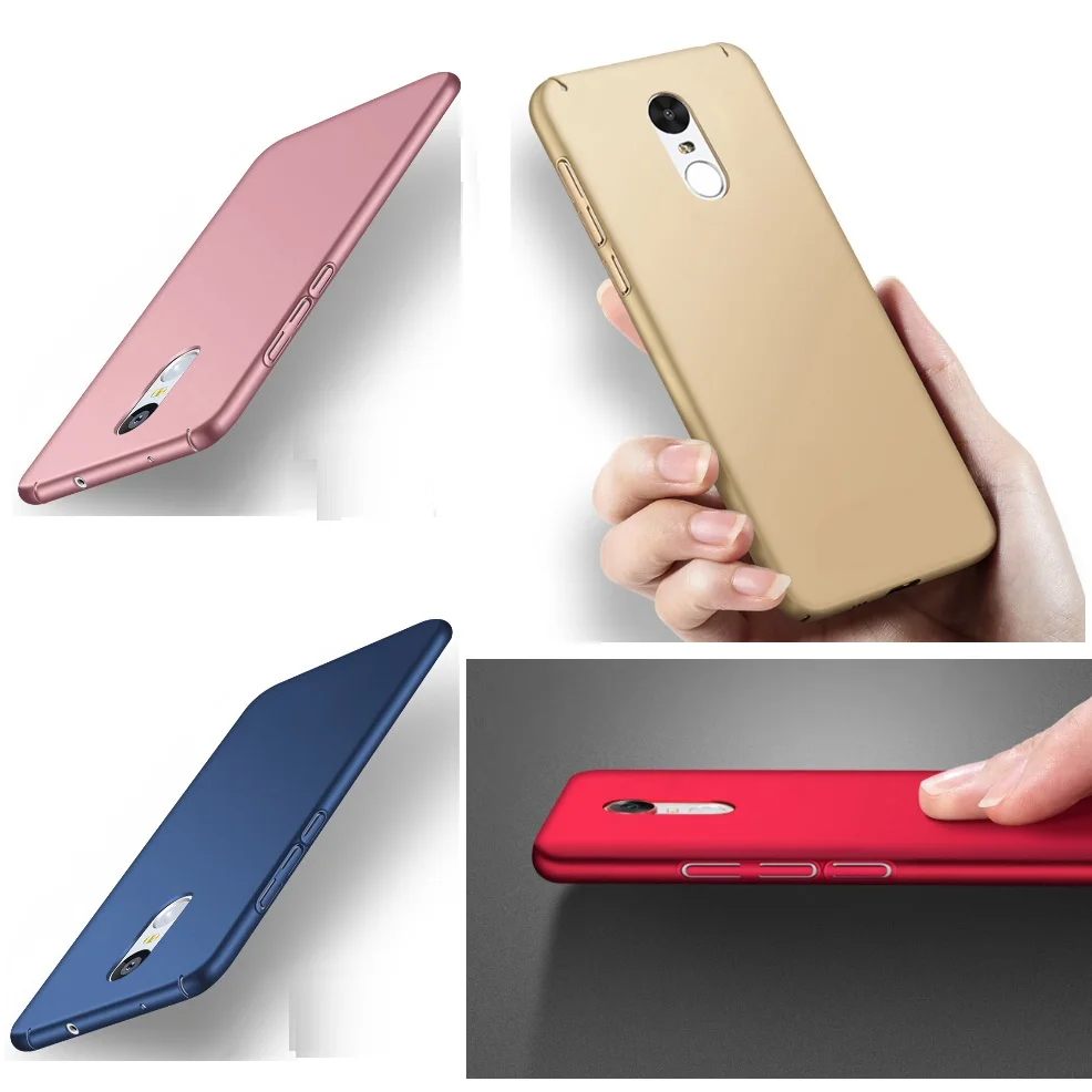Жесткий чехол для Xiaomi Redmi 4S 5S 5C Max 4X 4A Pro Note Plus Prime Meizu PC тонкая задняя крышка полная