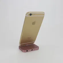 Hot Selling 2in1 Aluminum alloy Desktop Charger Base Dock With 3.5mm Audio output For iphone 7 7plus 6 6s plus 5s Mobile phone