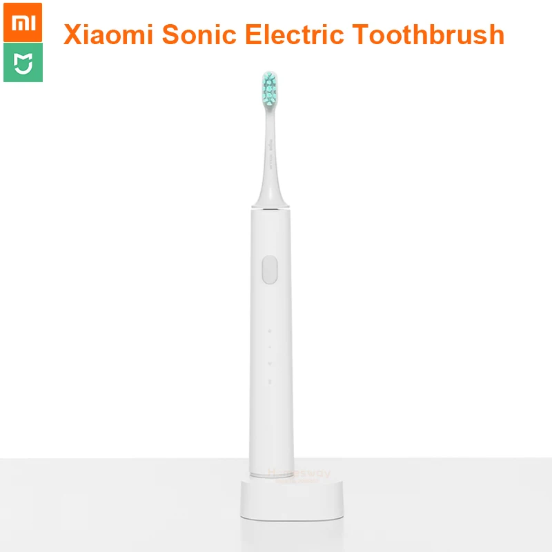 

Xiaomi Mijia Smart Sonic Electric Toothbrush Waterproof IPX7 APP Control USB Charging Base Replaceable Color Circle Design
