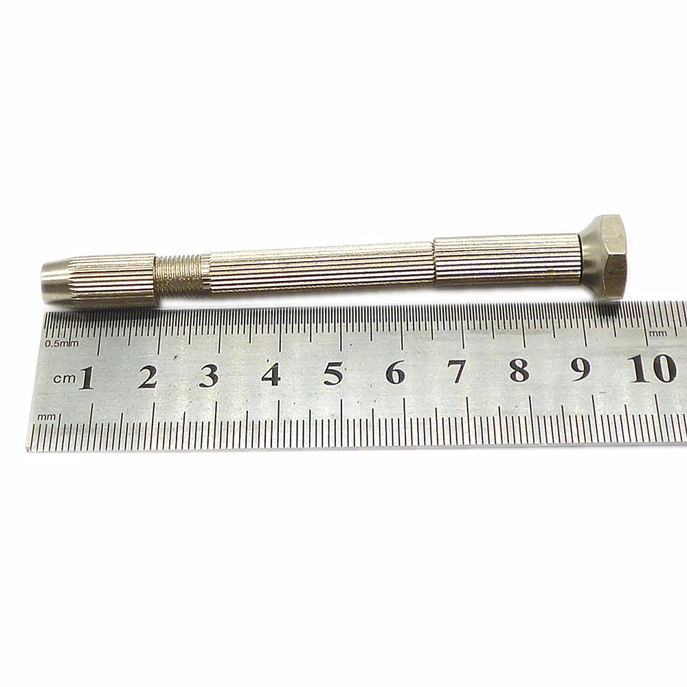 Сверло с поворотной головкой Mini Pin Vise ручное сверло 2 патронами диапазон емкости 0