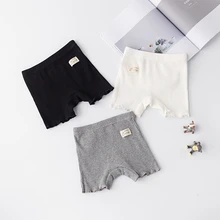 Высокое качество плотные трусы нижнее белье, лосины трусы для девочек с рисунками из мультфильма «Короткие штаны для детей 2-7 лет Детские Шорты для девочки