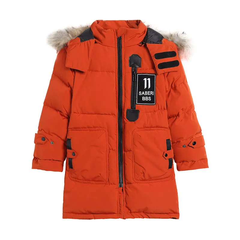 Pionee Camp/ г. Новое зимнее пальто для мальчиков, куртка для девочек и мальчиков, зимние пальто, куртки Детское пальто с мехом